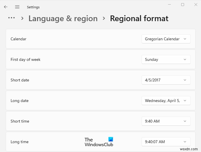Windows 11で言語、地域、時刻、日付を変更する方法 