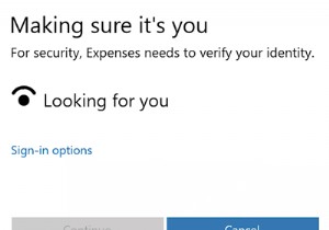 ドメインに参加しているWindowsでの生体認証のサインインを無効または有効にする 