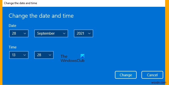 Windows11で時間を変更または同期する方法 