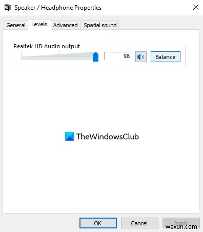 Windows11/10で左右のチャンネルのサウンドバランスを調整する 