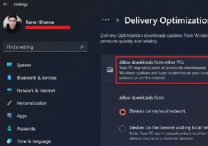 他のWindows11/10PCからWindowsUpdateとアプリをダウンロードする 