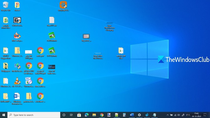 Windows11/10ではデスクトップアイコンを移動できません 