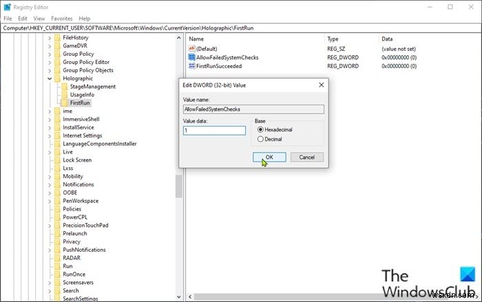WindowsPCでMixedRealityPortalアプリのハードウェア要件チェックを無効にする方法 