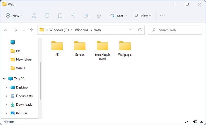 Windows11/10に保存されている壁紙とロック画面の画像はどこにありますか 