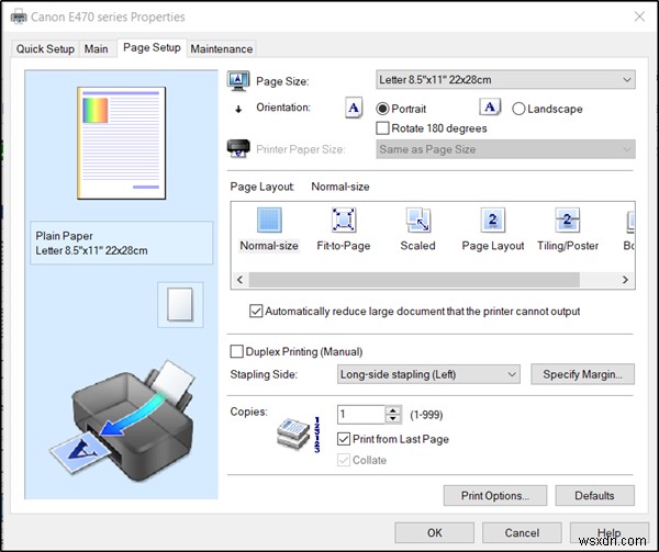 Windows11/10でプリンタ設定を開いて変更する方法 