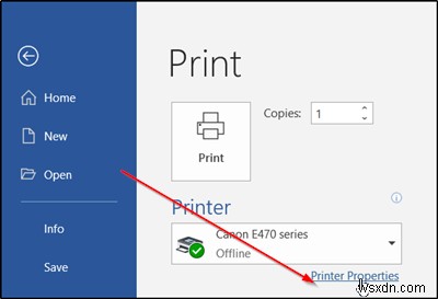 Windows11/10でプリンタ設定を開いて変更する方法 