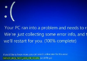 DRIVER_IRQL_NOT_LESS_OR_EQUAL、0x000000D1、Windows11/10でエラーを停止します 