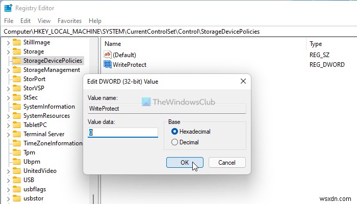 Windows11/10で書き込み保護されたUSBペンドライブをフォーマットする方法 