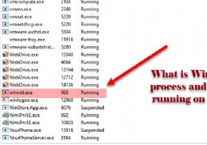Wininit.exeプロセスとは何ですか？なぜそれが私のPCで実行されているのですか？ 