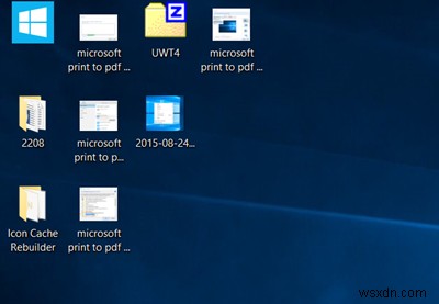 Windows11/10でデスクトップアイコンのサイズと表示を詳細とリストビューに変更する方法 