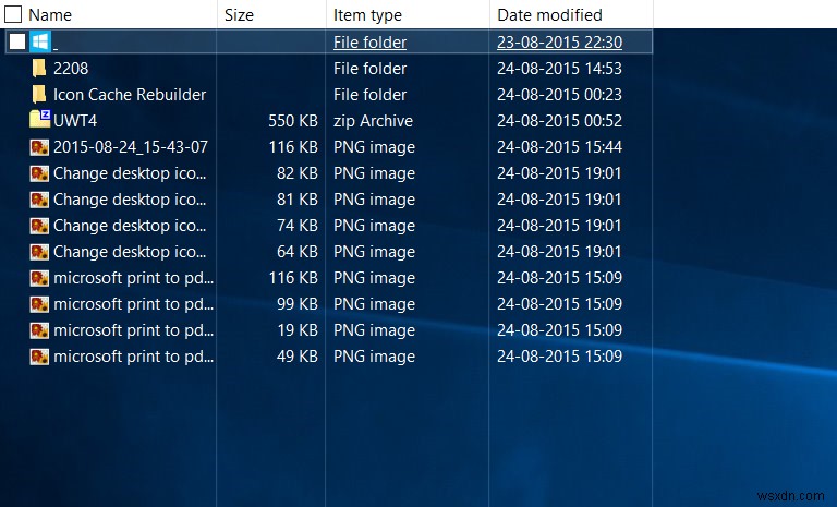 Windows11/10でデスクトップアイコンのサイズと表示を詳細とリストビューに変更する方法 