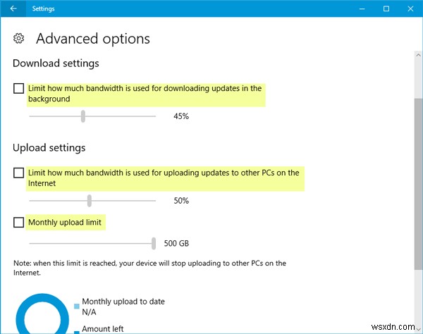 Windows11/10でWindowsUpdateの帯域幅を制限する方法 