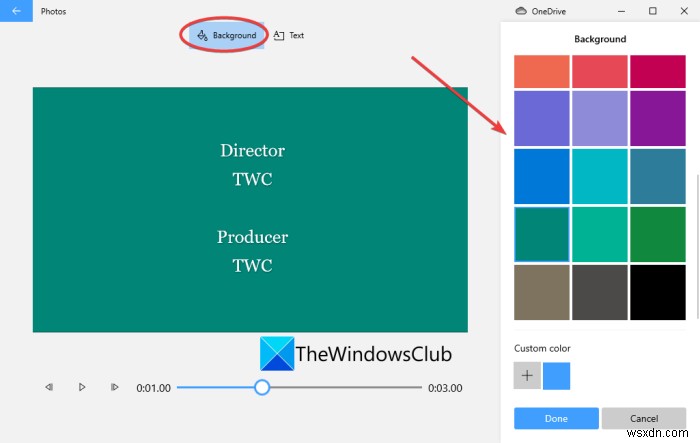 Windows11/10でムービークレジットを作成する方法 