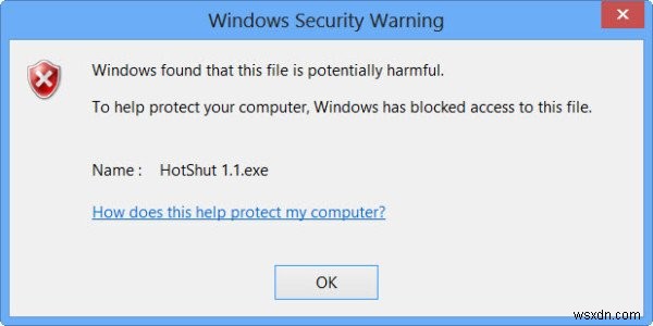Windowsはこのファイルへのアクセスをブロックしました。 Windows11/10でファイルのブロックを解除する 