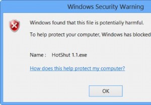 「Windowsによりこのファイルへのアクセスはブロックされました」— Windows 11/10でファイルのブロックを解除する方法