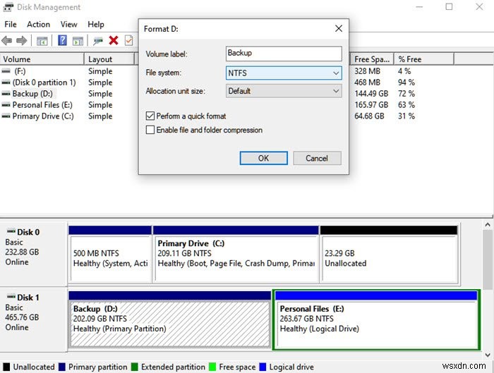 Windows11/10でハードドライブまたはディスクをフォーマットする方法 