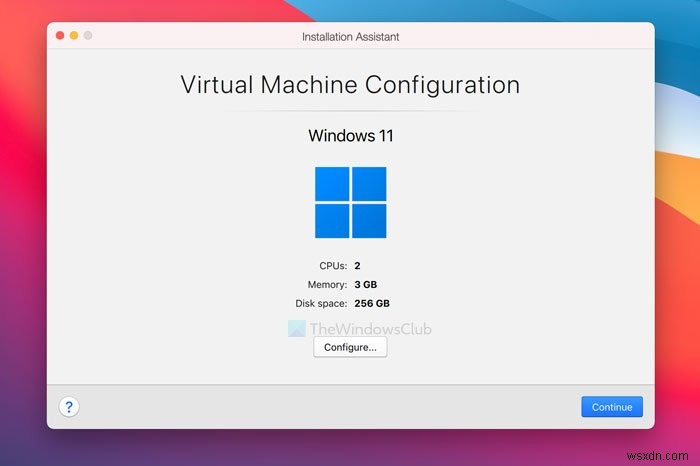 ParallelsDesktopを使用してMacにWindows11をインストールする方法 