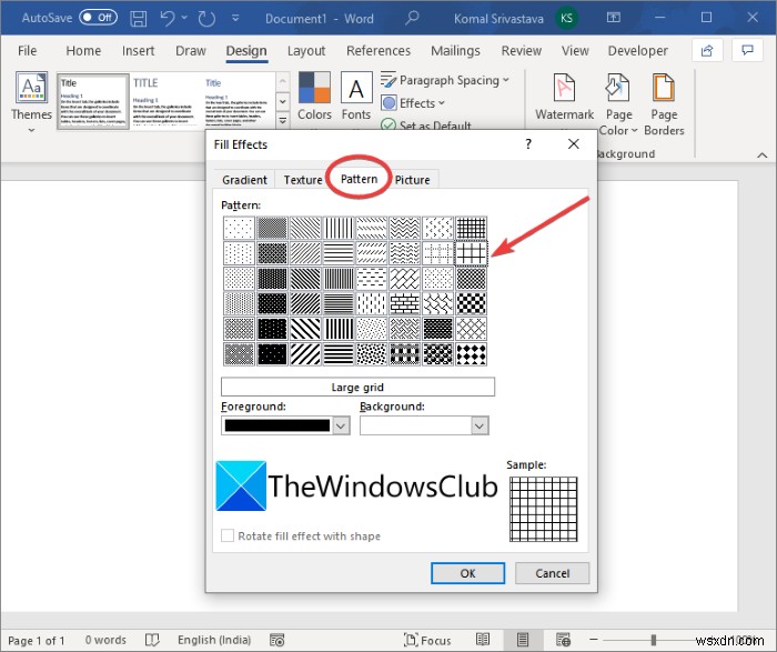 Windows11/10で方眼紙を作る方法 