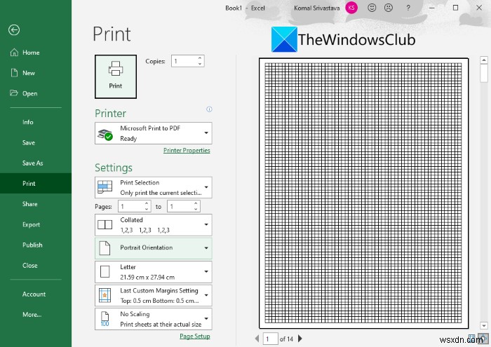 Windows11/10で方眼紙を作る方法 