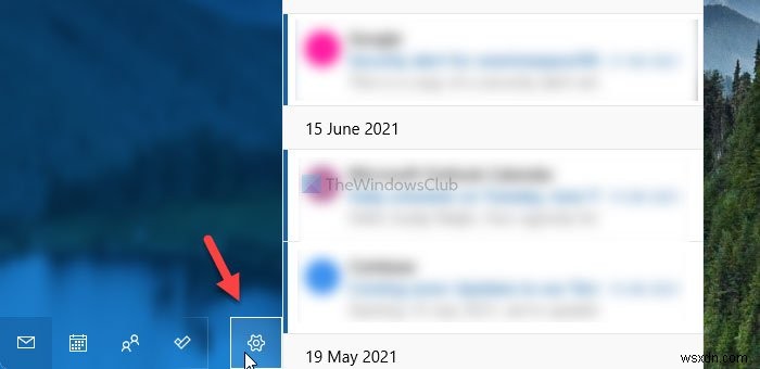 Windows11のメールアプリでメールアカウントからサインアウトする方法 