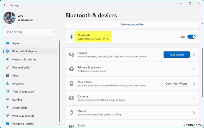 WindowsPCにBluetoothが組み込まれているかどうかを確認する方法 