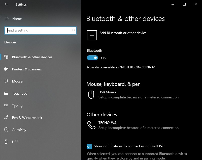 WindowsPCにBluetoothが組み込まれているかどうかを確認する方法 