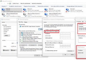 ネットワークアダプタに複数のIPアドレスを割り当てる方法 