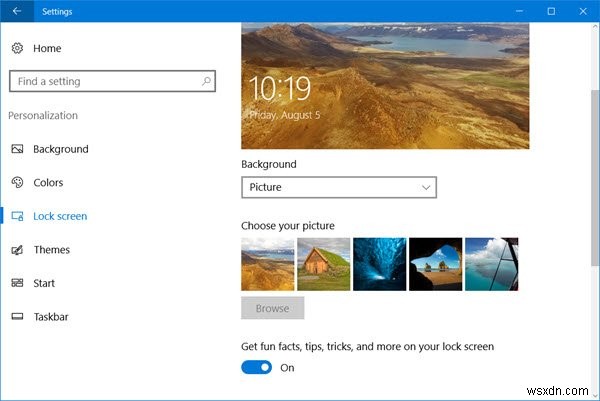 Windows11/10でロック画面の広告とヒントを無効にする方法 