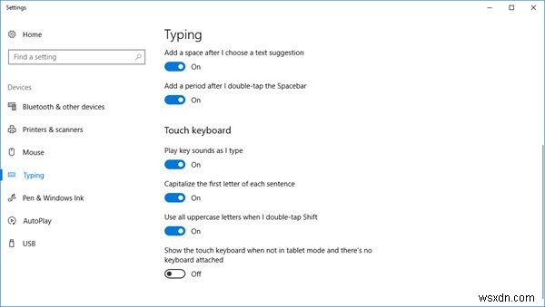 Windows 11/10のキーボード設定、ヒント、コツをタップします 