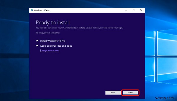 Windows11/10インプレースアップグレードを実行する方法 