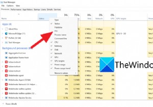 Windows 11/10でアプリのプロセスID（PID）を確認する4つの方法