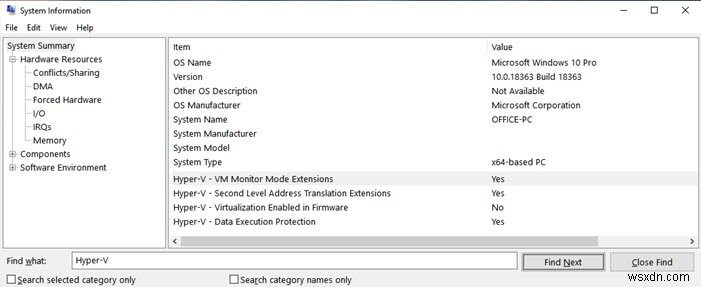 Windows Sandboxをインストールできません、ファームウェアで仮想化サポートが無効になっています 
