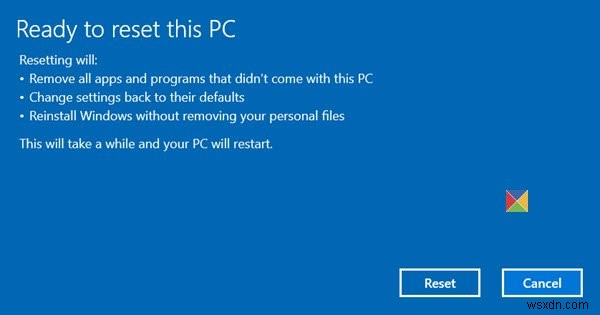 セキュリティオプションの準備でスタックしているWindows11/10を修正 