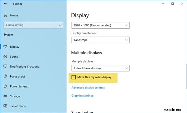 Windows11/10でプライマリモニターとセカンダリモニターを変更する方法 