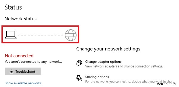 Windows11/10でイーサネット接続が機能しない 