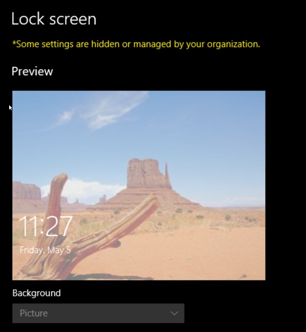 Windows11/10で画面が黒またはグレー表示されるロック 