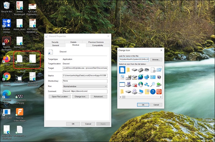 Windows11/10のデスクトップ上の白い空白のアイコンを修正 