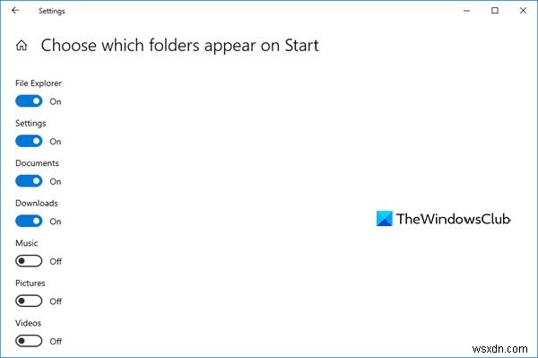 Windows11/10のスタートメニューから最もよく使用するアプリを削除します 