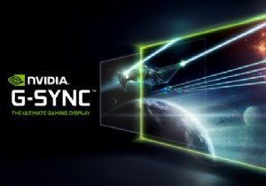 NVIDIAG-SyncがWindows11/10で機能しない 