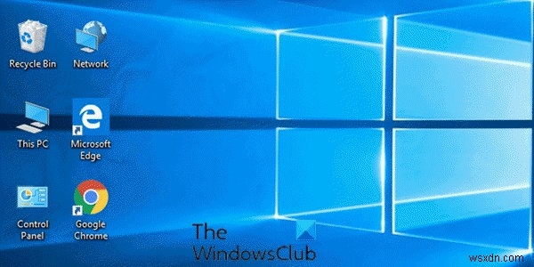 Windows 11/10で外部モニターに接続すると、デスクトップアイコンがランダムに移動します 