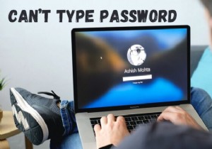 Windows11/10のログイン画面でパスワードを入力できない 
