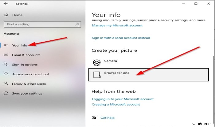 Windows11/10でユーザーアカウントの画像をビデオに変更する方法 