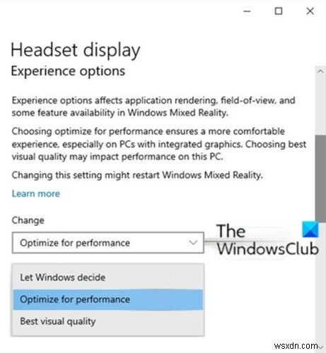 Windows10でMixedReality設定を構成する方法 