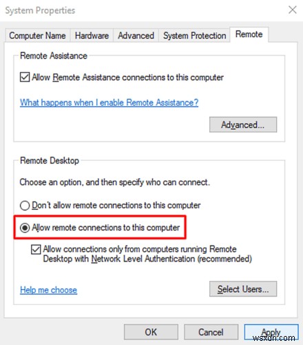 Windows11/10のリモートデスクトップエラーコード0x104を修正 