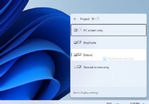 Windows11/10でデュアルモニターを設定する方法 