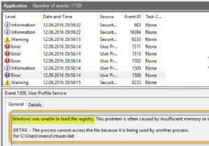 修正WindowsはWindows11/10でレジストリエラーをロードできませんでした 