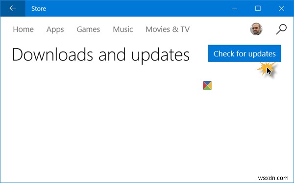 Windows11/10でMicrosoftStoreアプリの更新を手動で確認する方法 