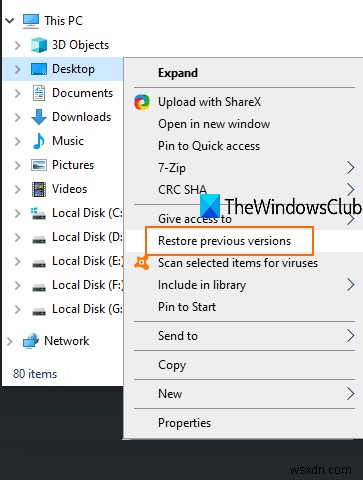 Windows 11/10で以前のバージョンのファイルとフォルダを復元するにはどうすればよいですか？ 