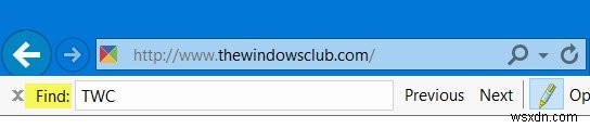 Ctrl + Fが機能しないか、Windows11/10でこのページで検索を表示しません 