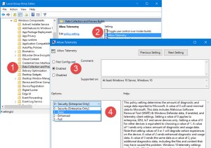 Windows11/10でテレメトリとデータ収集の設定を管理する 